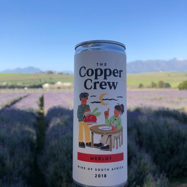 Canned red wine